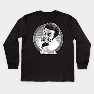 Bobby Womack /// Retro Style Fan Art Design Kids Long Sleeve T-Shirt